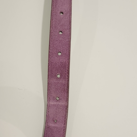 Purple Belt silver buckle SMALL Saja Boy Look Alike Belt From KPOP Demon Hunters - Picture 5 of 7